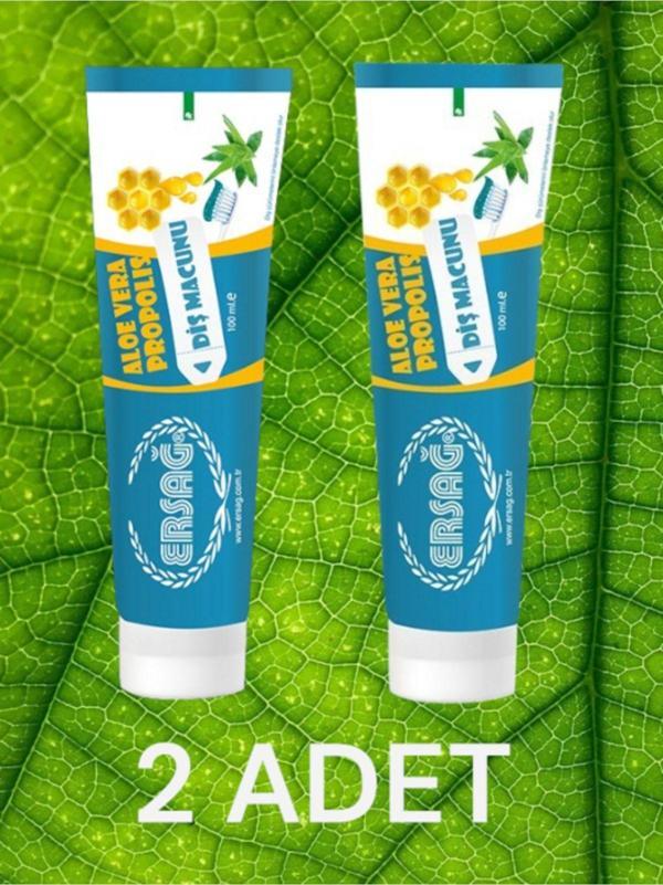 2'li Ersağ Diş Macunu 100 ml - Image 1