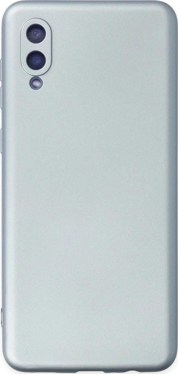 Samsung Galaxy A02 Kılıf Nano içi Kadife Silikon - Sky Blue - Image 1