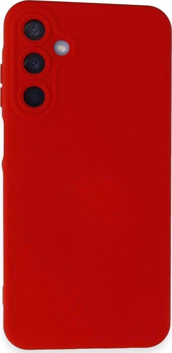 Samsung Galaxy A05S Kılıf Nano içi Kadife Silikon - Kırmızı - Image 1