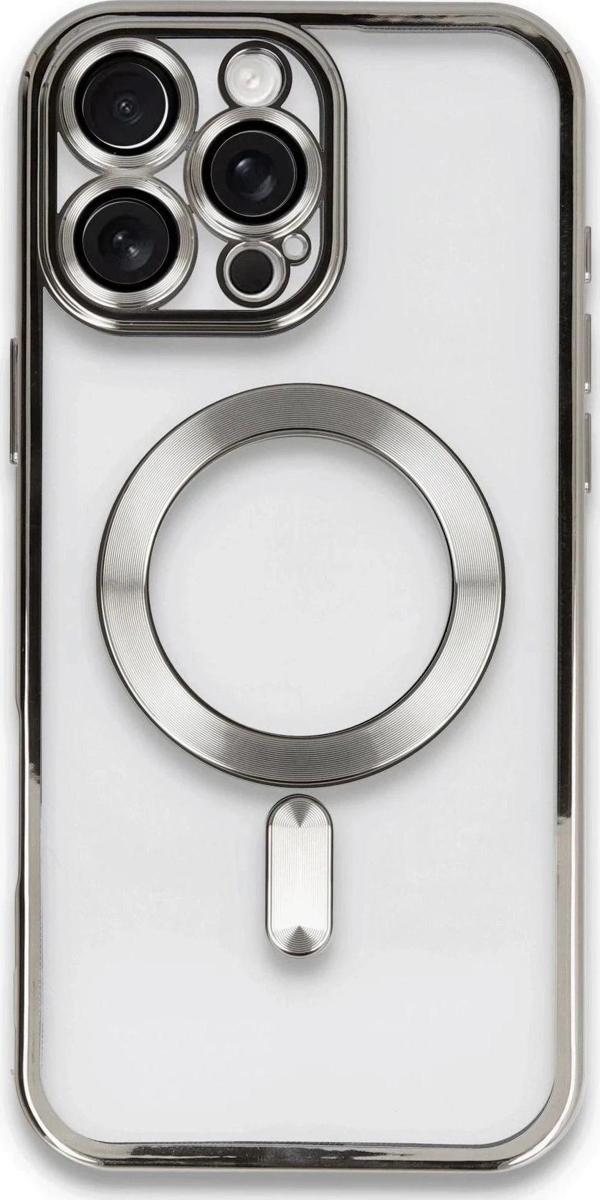 iPhone 16 Pro Kılıf Kross Magneticsafe Kapak - Titan Gri - Image 1