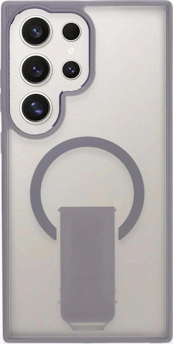 Samsung Galaxy S24 Ultra Tork Magsafe Standlı Kapak - Lila - Image 1