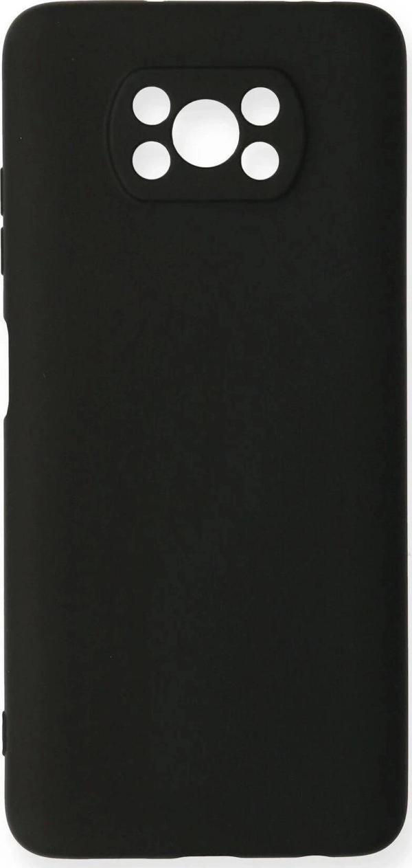 Xiaomi Pocophone X3 Kılıf Nano içi Kadife Silikon - Siyah - Image 1