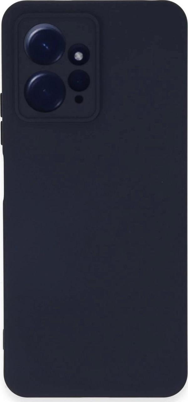 Xiaomi Redmi Note 12 4G Kılıf Nano içi Kadife Silikon - Lacivert - Image 1
