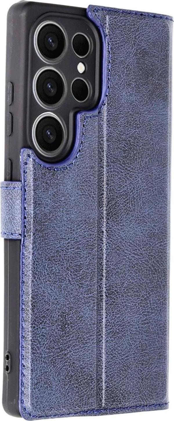 Samsung Galaxy S25 Ultra Kılıf Trend S Plus Kapaklı Kılıf - Lacivert - Image 1