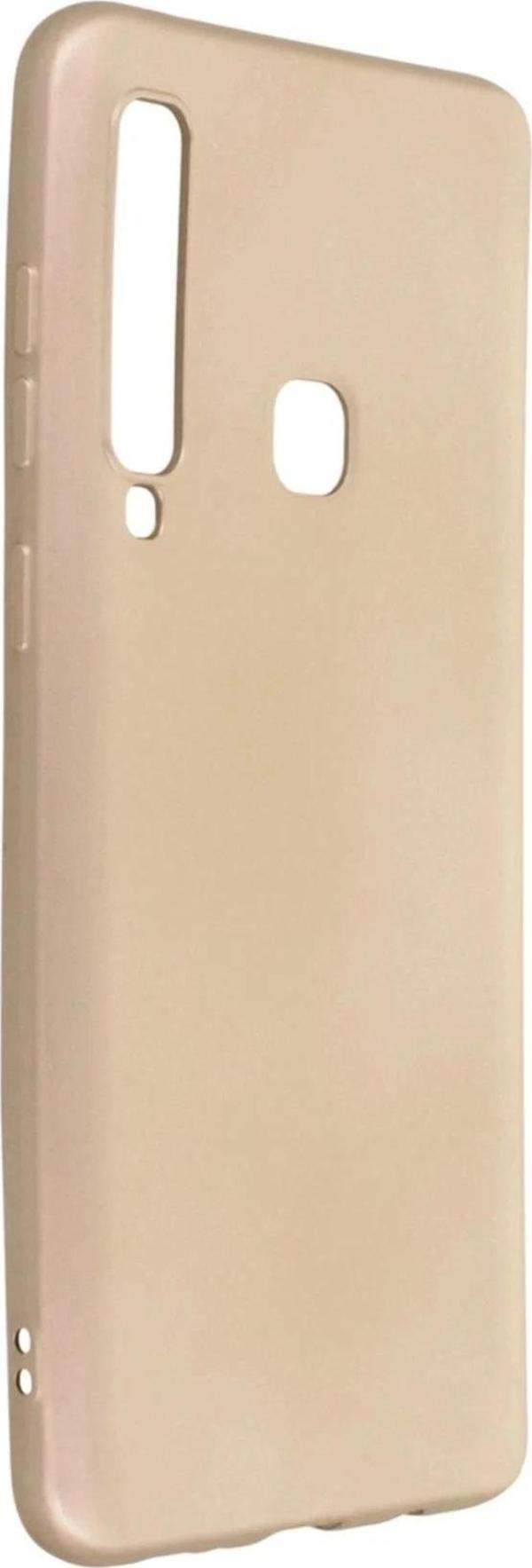 Samsung Galaxy A9 2018 Kılıf First Silikon - Gold - Image 1