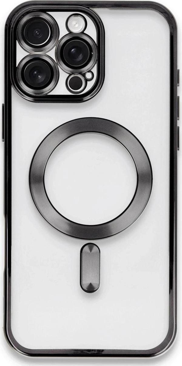 iPhone 16 Pro Kılıf Kross Magneticsafe Kapak - Siyah - Image 1