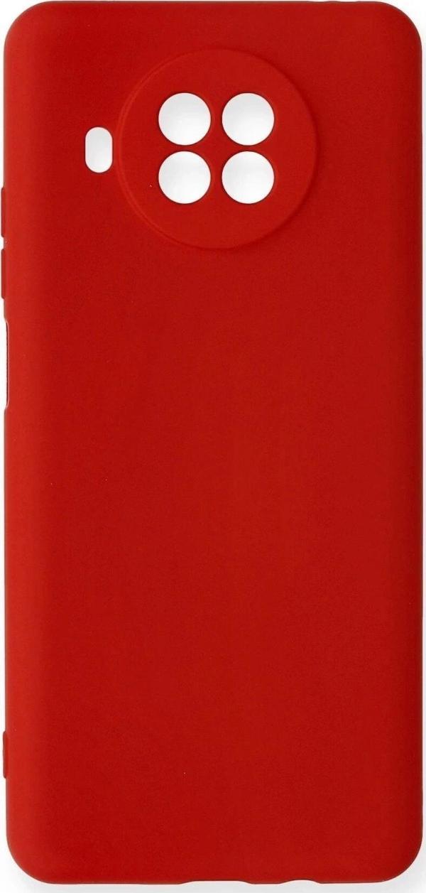 Xiaomi Mi 10T Lite Kılıf Nano içi Kadife Silikon - Kırmızı - Image 1