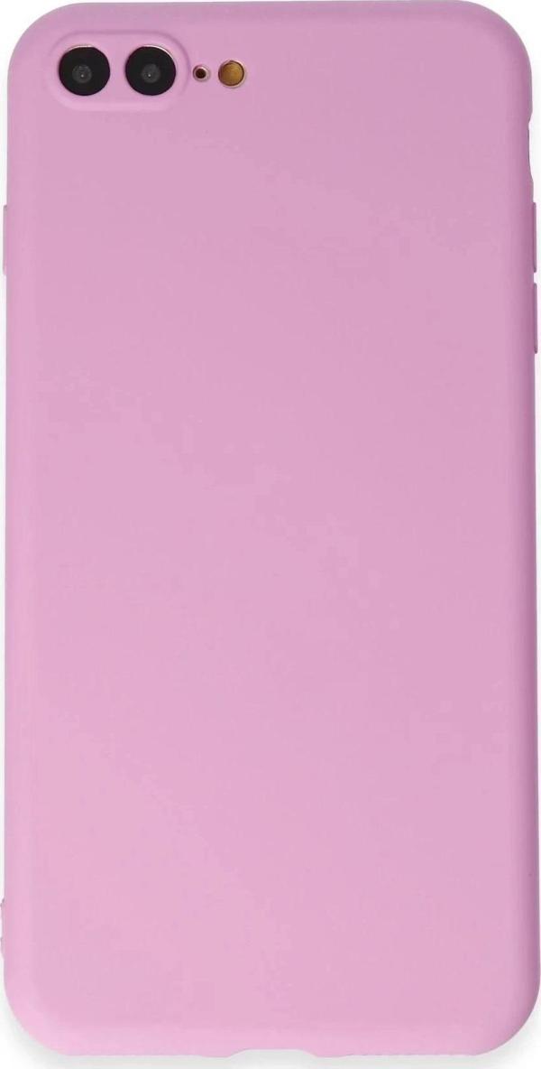 iPhone 7 Plus Kılıf First Silikon - Açık Mor - Image 1