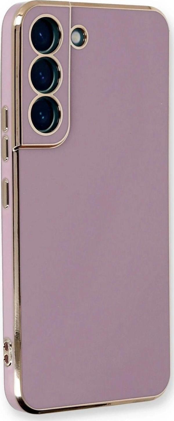 Samsung Galaxy S22 Plus Kılıf Volet Silikon - Mor - Image 1