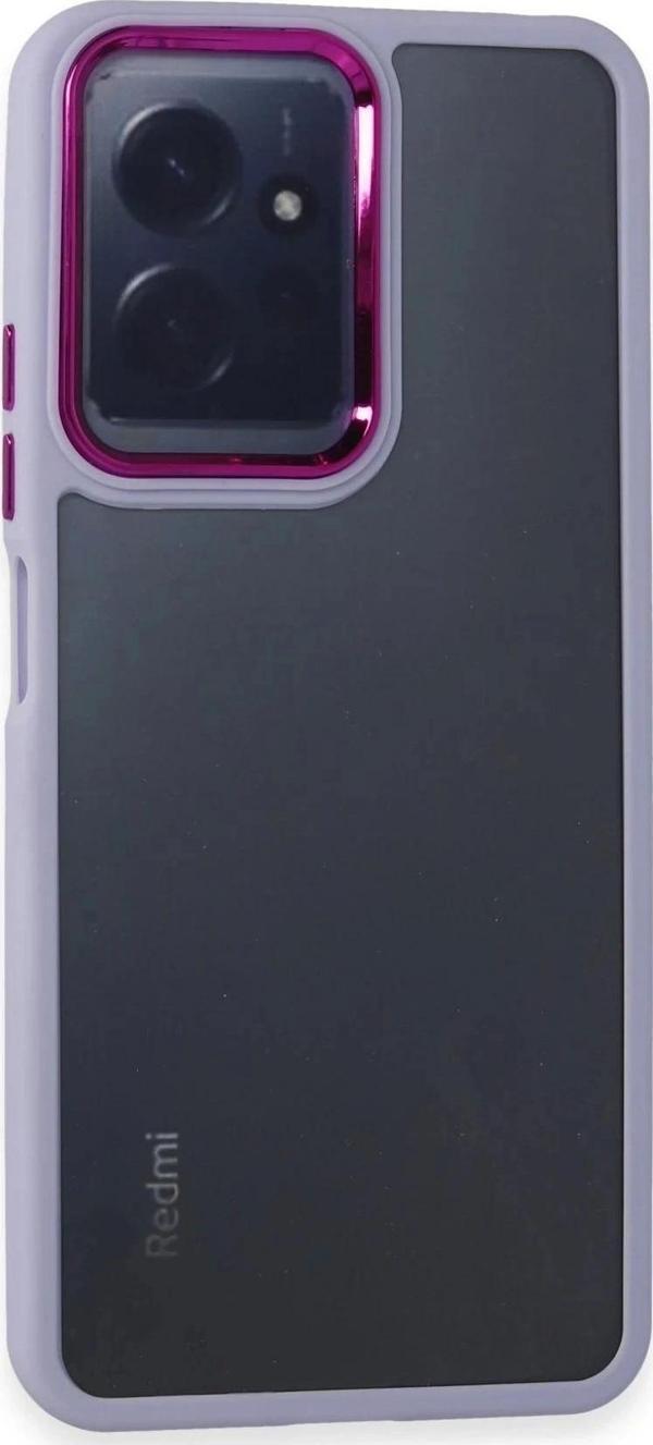 Xiaomi Redmi Note 12 4G Kılıf Dora Kapak - Lila - Image 1