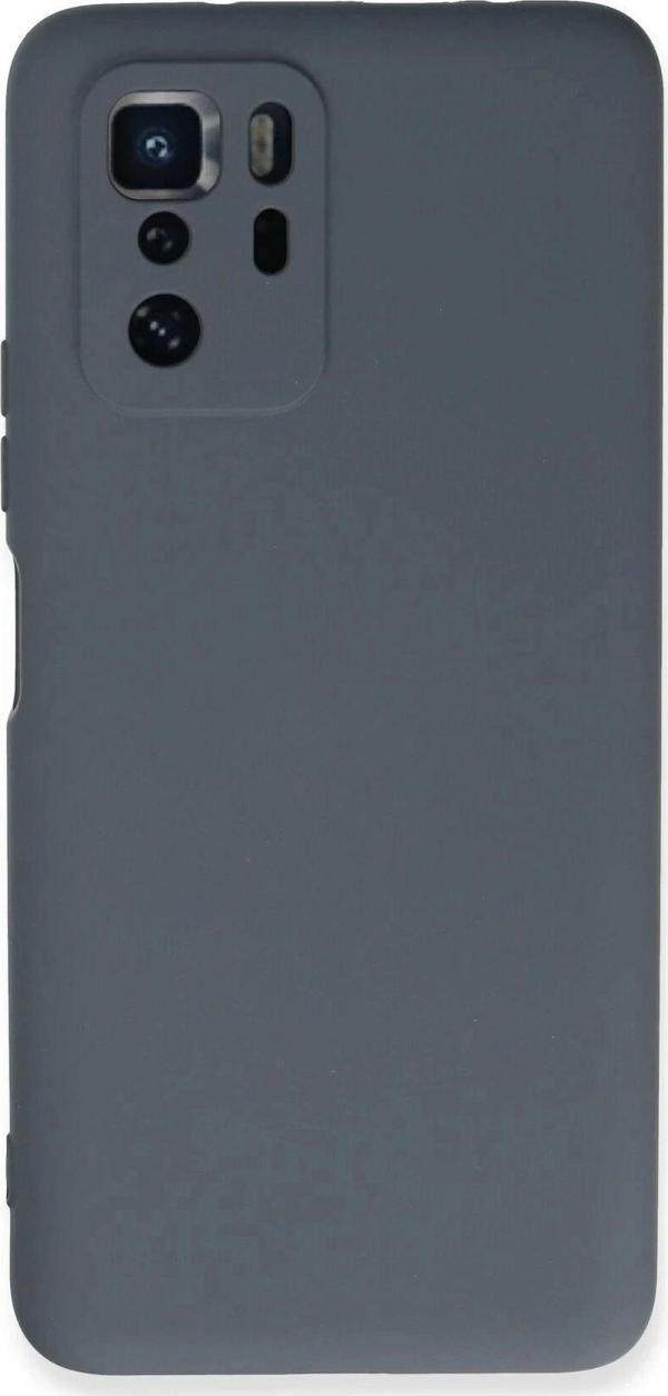 Xiaomi Poco X3 GT Kılıf Nano içi Kadife Silikon - Gri - Image 1