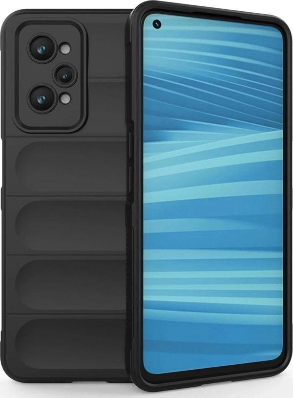 Realme GT2 5G Kılıf Optimum Silikon - Siyah - Image 1