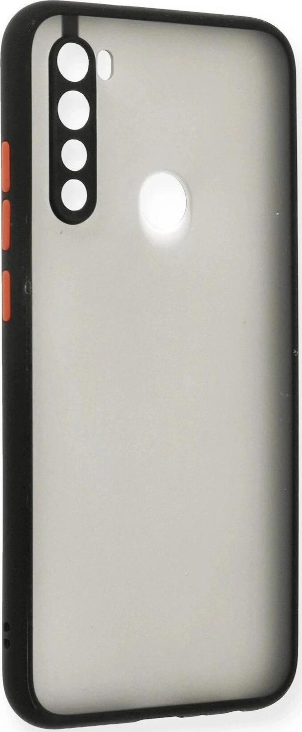 Xiaomi Redmi Note 8 Kılıf Montreal Silikon Kapak - Siyah - Image 1