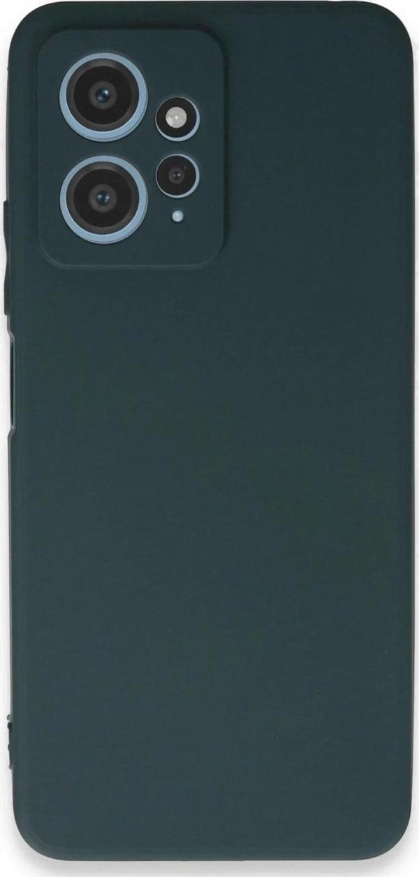 Xiaomi Redmi Note 12 4G Kılıf First Silikon - Koyu Yeşil - Image 1