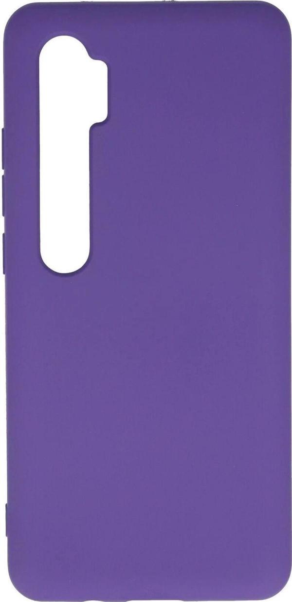 Xiaomi Mi Note 10 Lite Kılıf Nano içi Kadife Silikon - Mor - Image 1