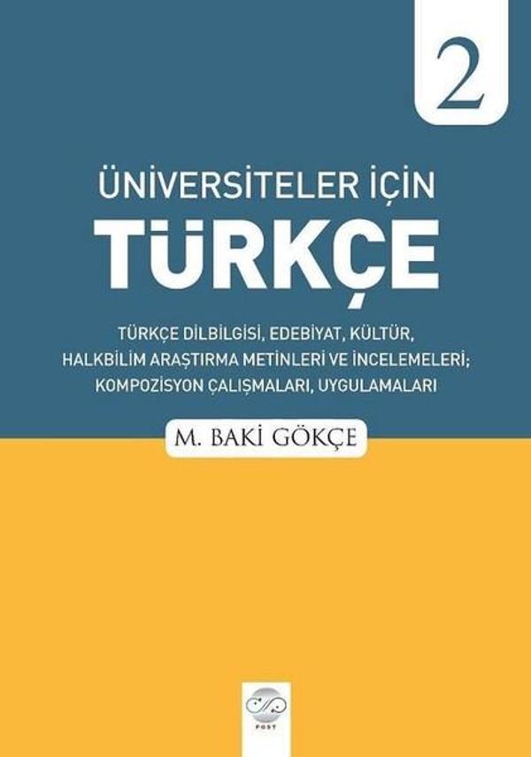 Üniversiteler için Türkçe 2 - Post Yayın - Image 1