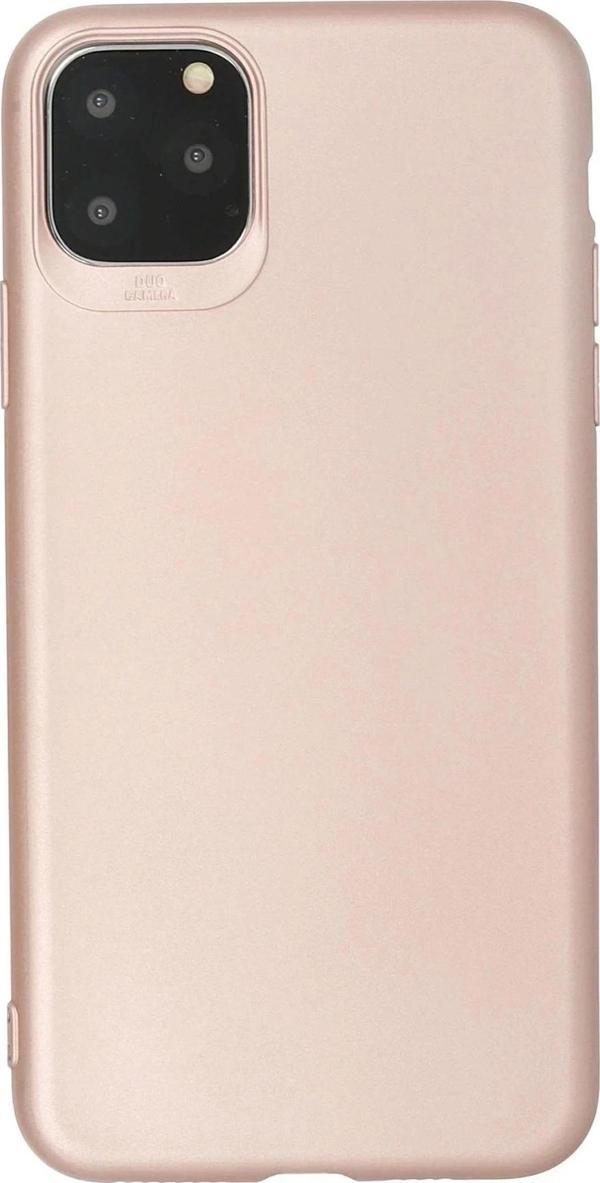 iPhone 11 Pro Max Kılıf First Silikon - Rose Gold - Image 1