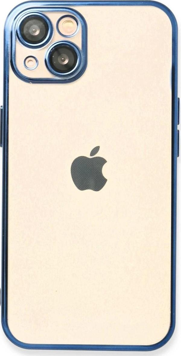 iPhone 14 Plus Kılıf Razer Lensli Silikon - Açık Mavi - Image 1