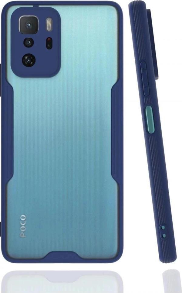 Xiaomi Poco X3 GT Kılıf Platin Silikon - Lacivert - Image 1