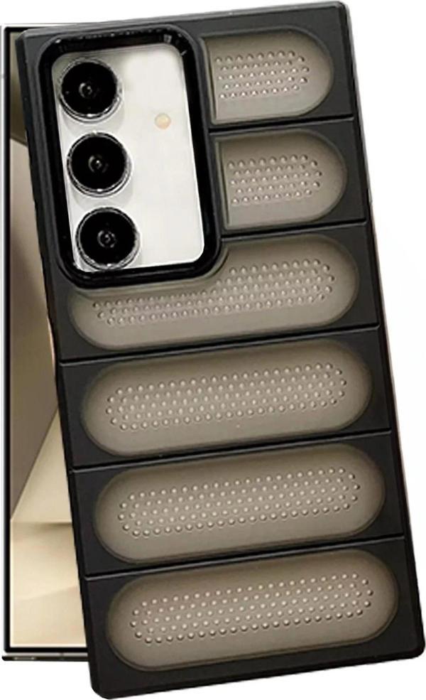 Samsung Galaxy S24 Plus Kılıf Airmax Silikon Kapak - Siyah - Image 1