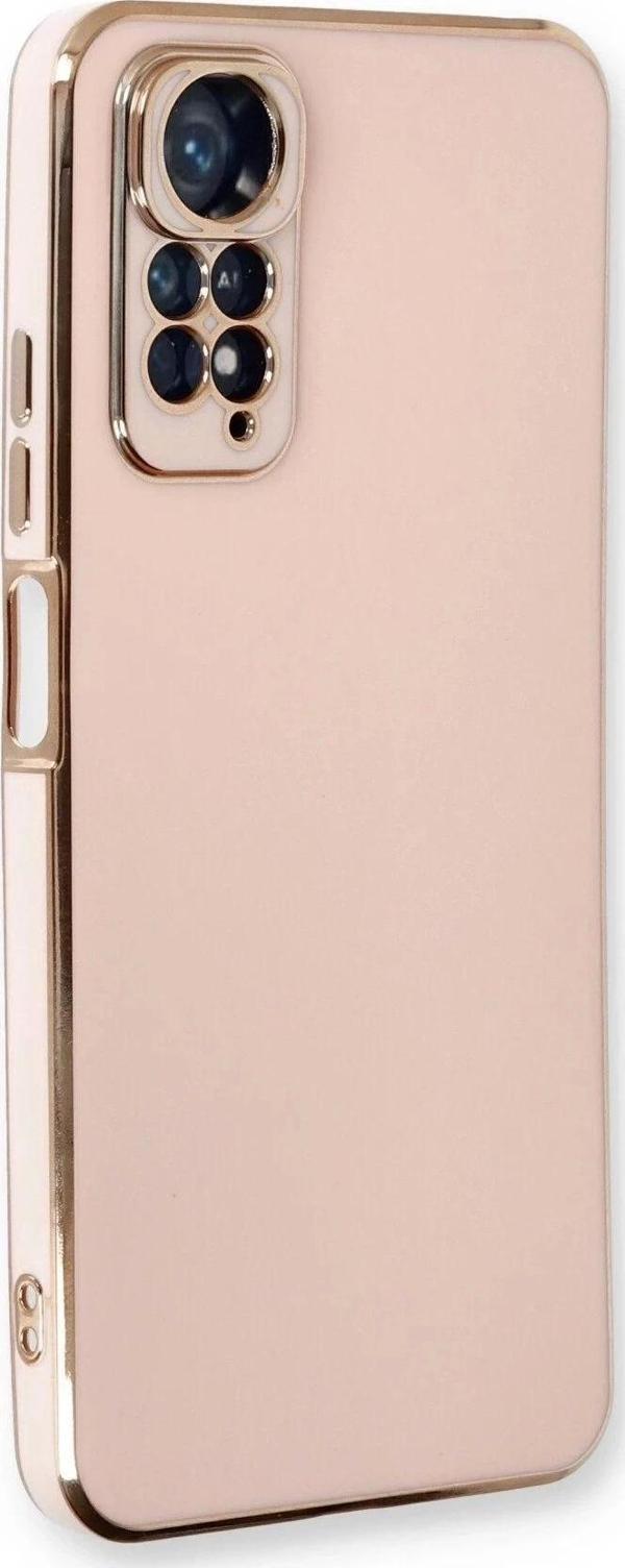 Xiaomi Redmi Note 11 Kılıf Volet Silikon - Pembe - Image 1