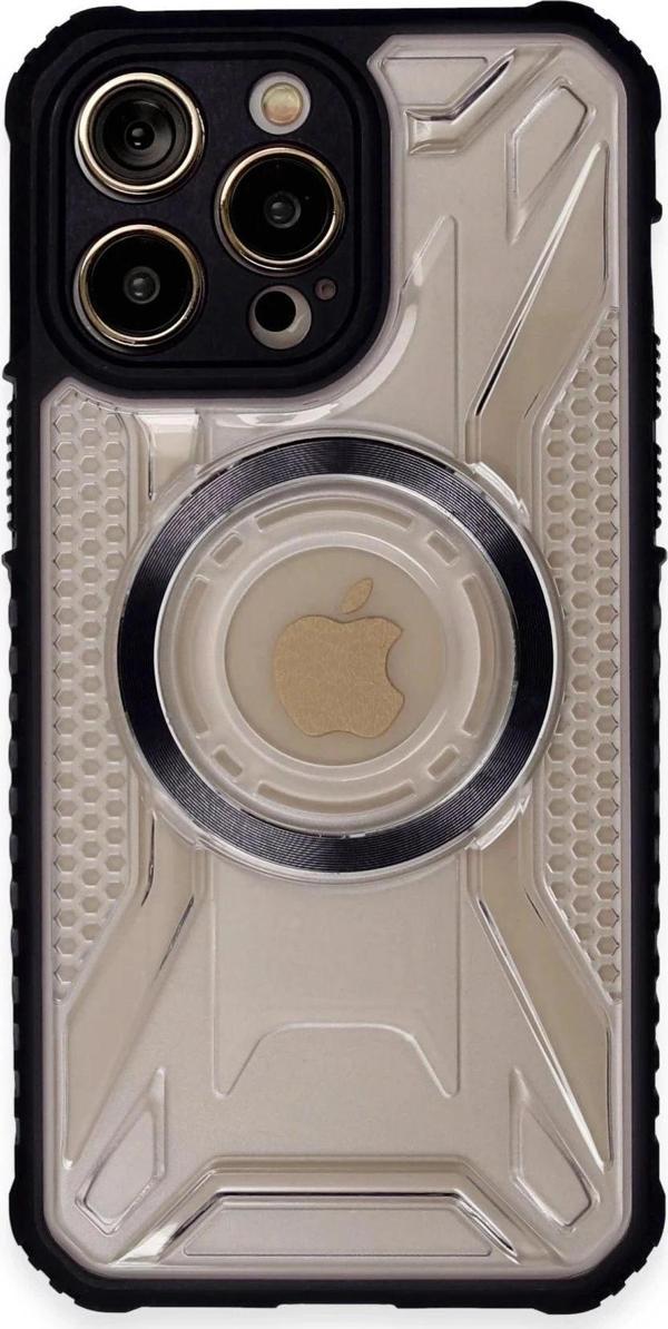iPhone 13 Pro Kılıf Prag Magneticsafe Kapak - Siyah - Image 1