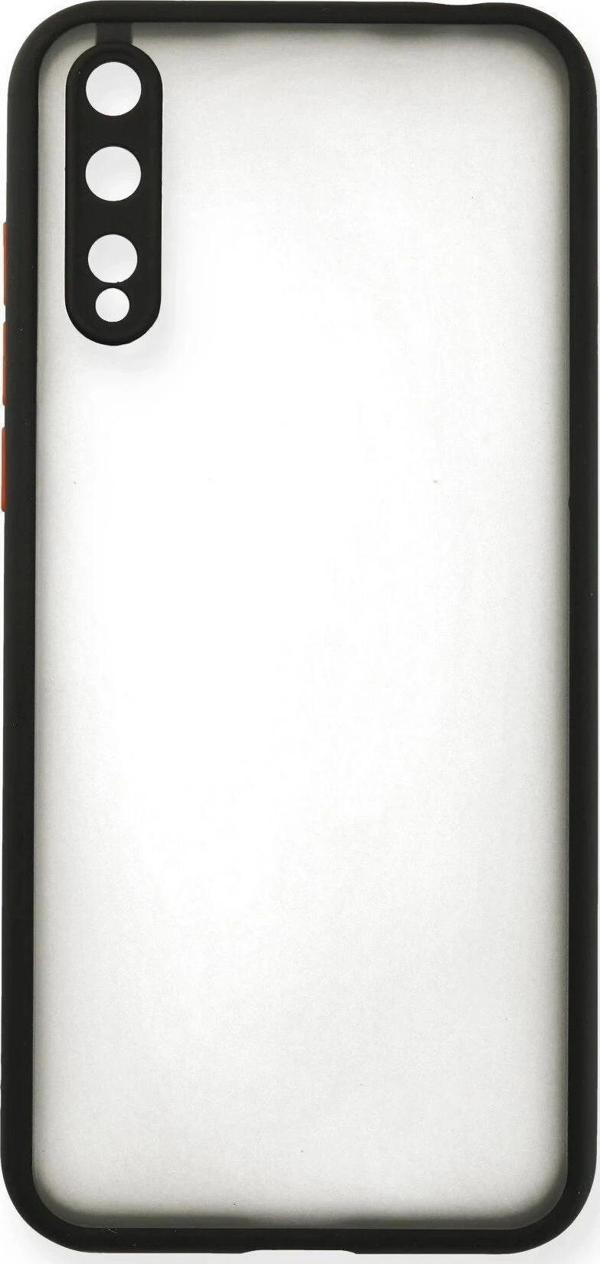Huawei P40 Lite E Kılıf Montreal Silikon Kapak - Siyah - Image 1