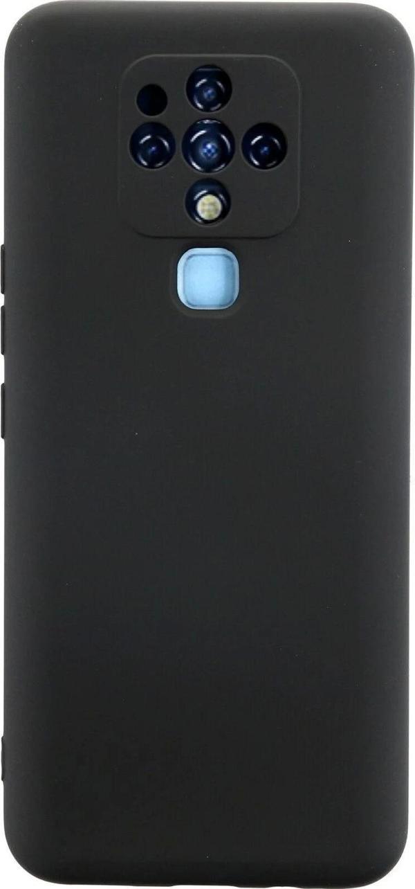 Tecno Camon 16 Kılıf Nano içi Kadife Silikon - Siyah - Image 1