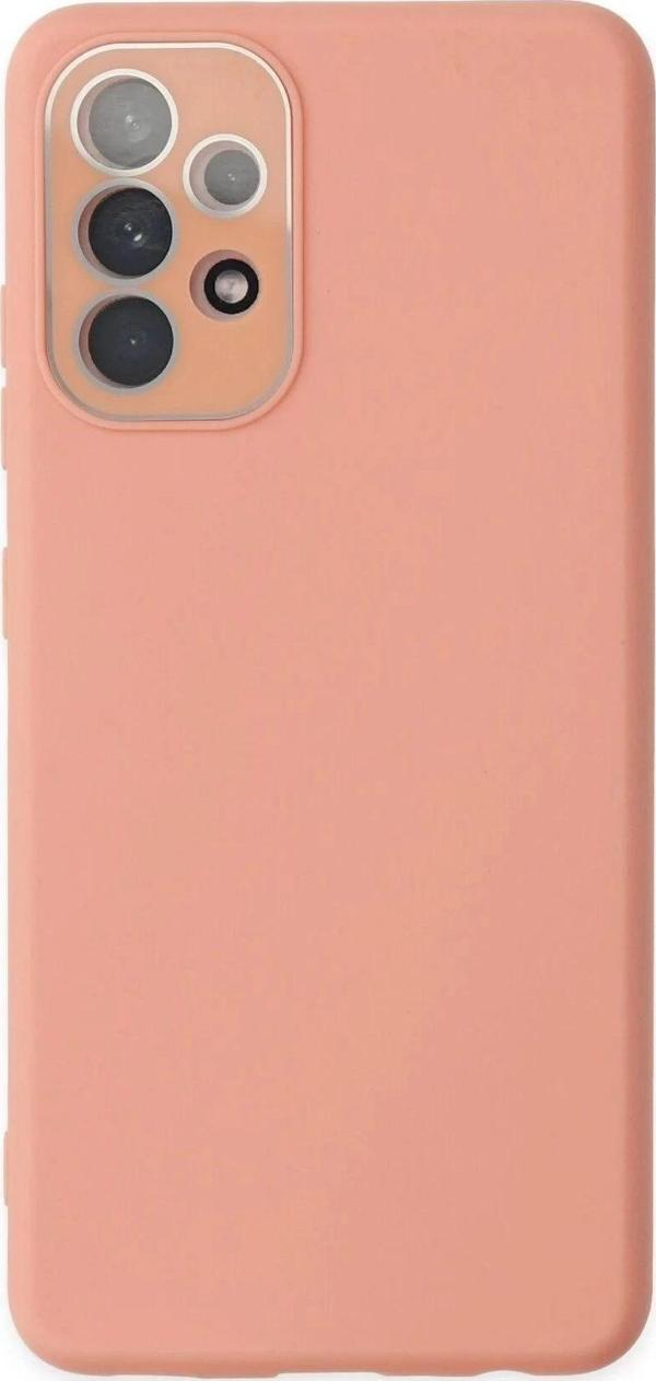 Samsung Galaxy A53 5G Kılıf Lansman Glass Kapak - Pembe - Image 1