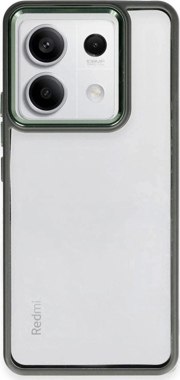 Xiaomi Redmi Note 13 Pro 5G Kılıf Power Silikon - Koyu Yeşil - Image 1