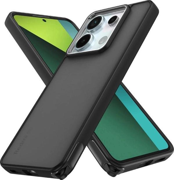 Xiaomi Redmi Note 13 Pro 5G Kılıf Elegant Kapak - Siyah - Image 1