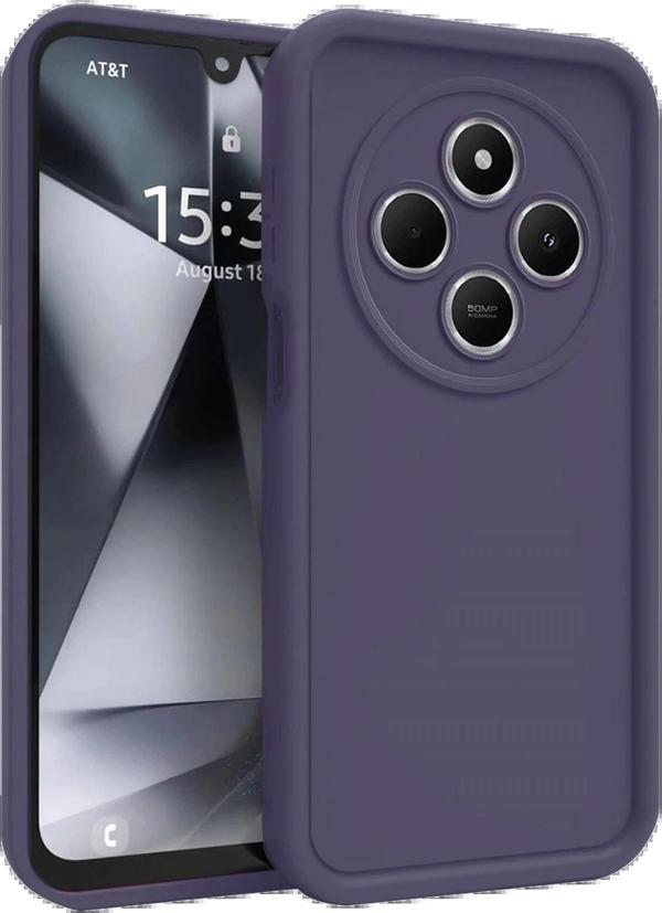 Xiaomi Redmi 14C Kılıf Viera Silikon - Mürdüm - Image 1