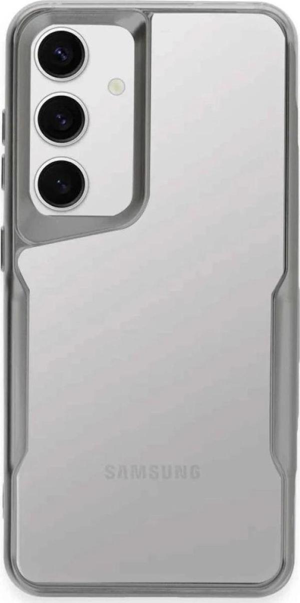 Samsung Galaxy A35 5G Kılıf Boyi Silikon Kapak - Gümüş - Image 1