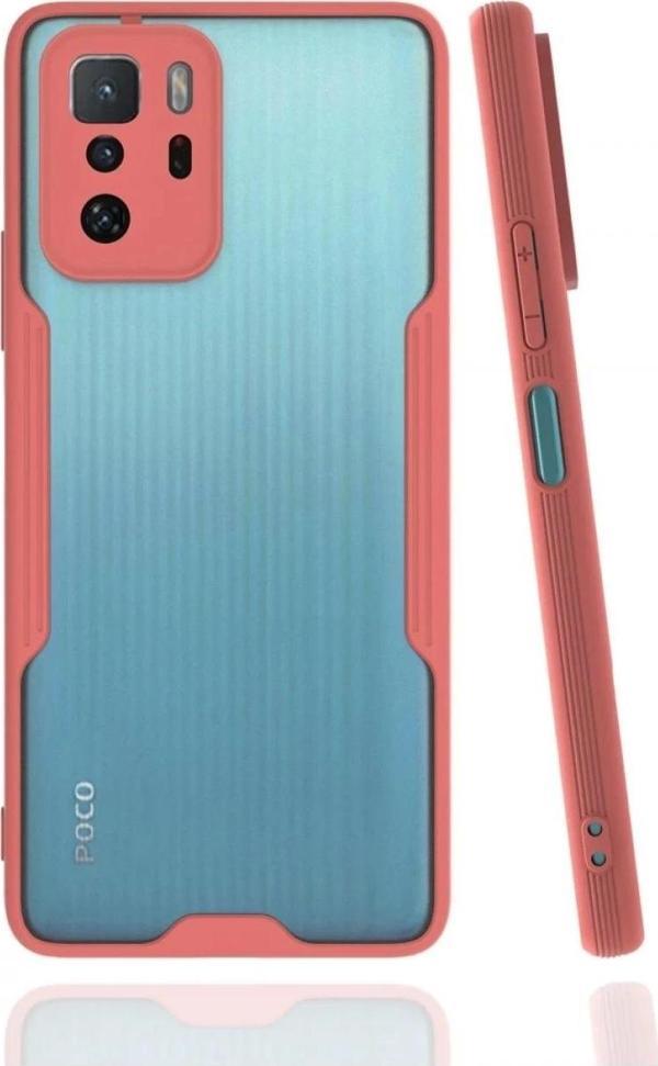 Xiaomi Poco X3 GT Kılıf Platin Silikon - Pembe - Image 1