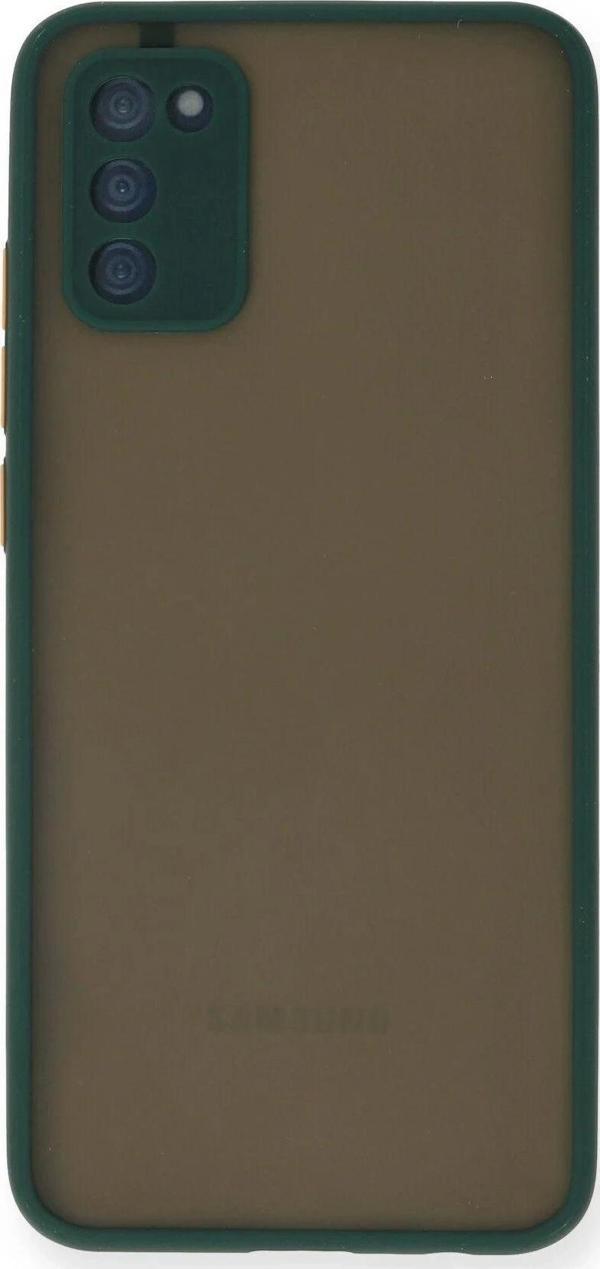 Samsung Galaxy A02S Kılıf Montreal Silikon Kapak - Yeşil - Image 1