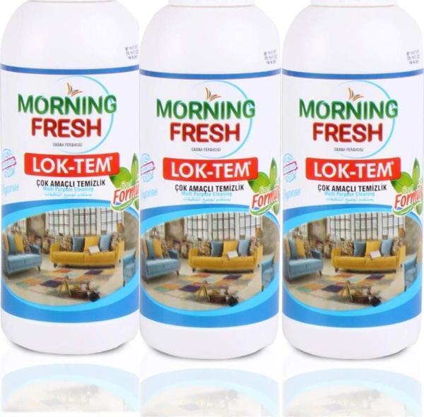 Morning Fresh Lok-Tem Okyanus 1Lt Çok Amaçlı Genel Temizleyici (3 Adet) - Image 1