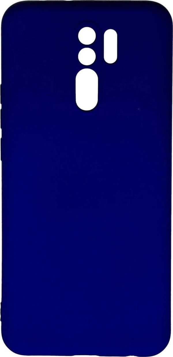 Xiaomi Redmi 9 Kılıf Nano içi Kadife Silikon - Lacivert - Image 1