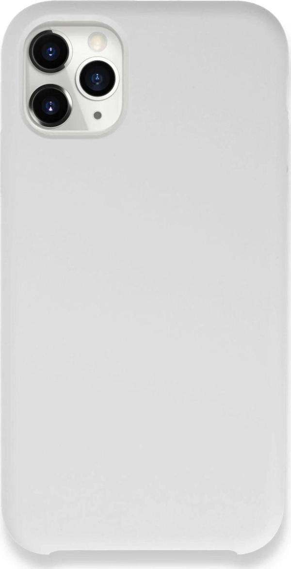 iPhone 11 Pro Max Kılıf Lansman Legant Silikon - Beyaz - Image 1