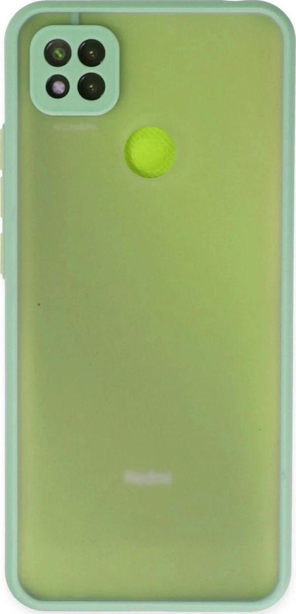 Xiaomi Redmi 9C Kılıf Montreal Silikon Kapak - Turkuaz - Image 1