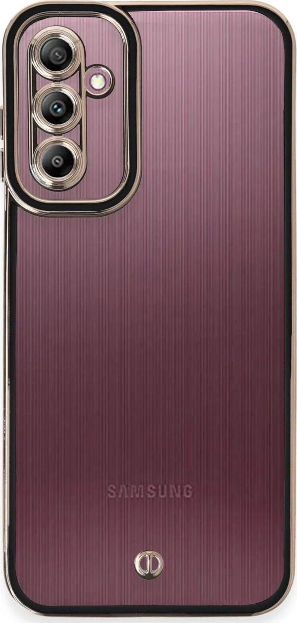 Samsung Galaxy A14 4G Kılıf Liva Lens Silikon - Siyah - Image 1
