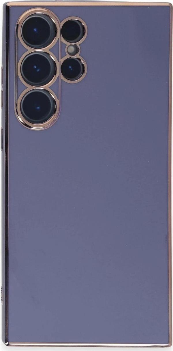 Samsung Galaxy S23 Ultra Kılıf Volet Silikon - Mavi - Image 1