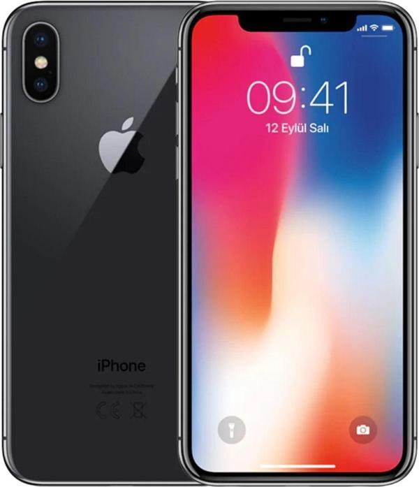 Yenilenmiş iPhone X 64 GB Uzay Grisi Cep Telefonu (12 Ay Garantili) - C Kalite - Image 1