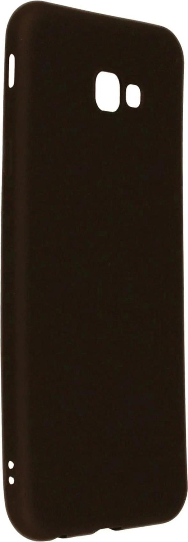 Samsung Galaxy J4 Plus Kılıf First Silikon - Siyah - Image 1