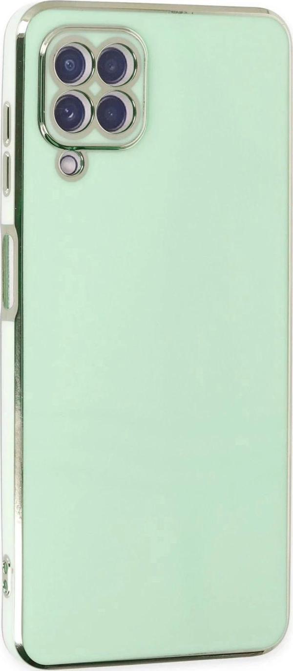 Samsung Galaxy A22 Kılıf Volet Silikon - Açık Yeşil - Image 1