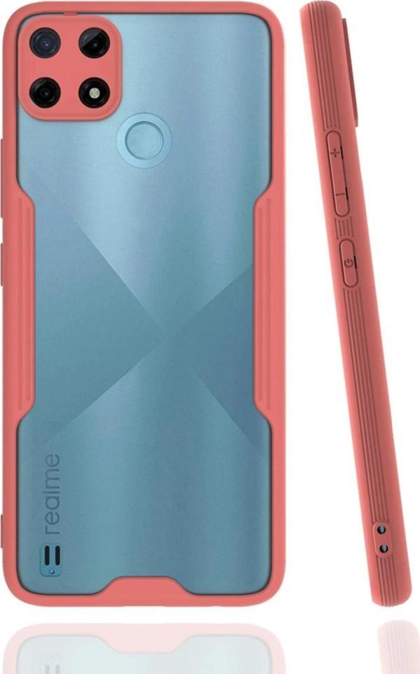 Realme C25Y Kılıf Platin Silikon - Pembe - Image 1