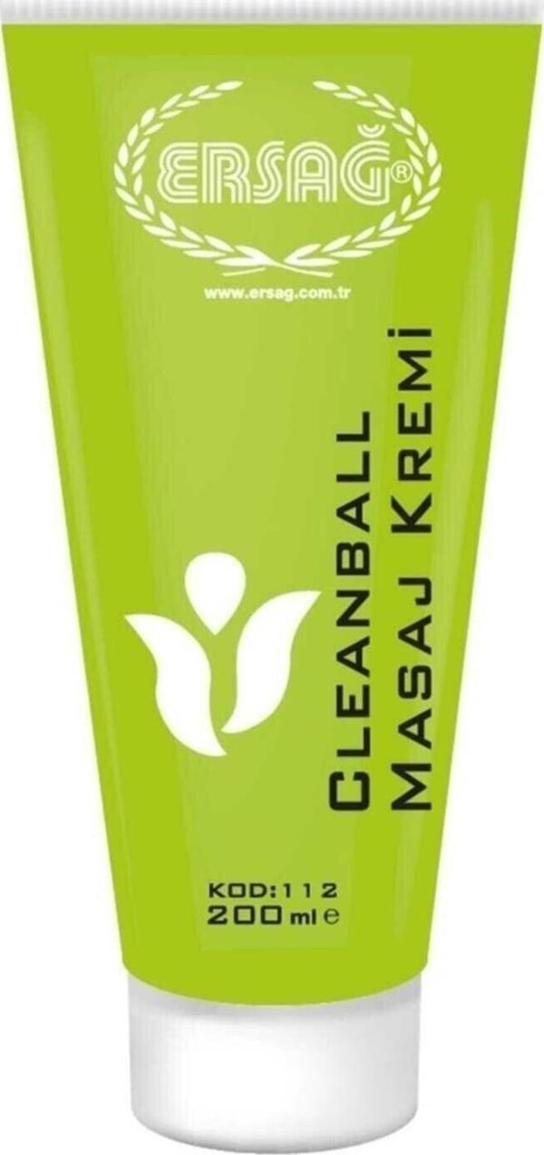 Clean Ball Masaj Kremi 200 Ml(LÜTFEN KULLANIM ŞEKLİNİ OKUYUNUZ)resmi Distribütör Ürünü - Image 1