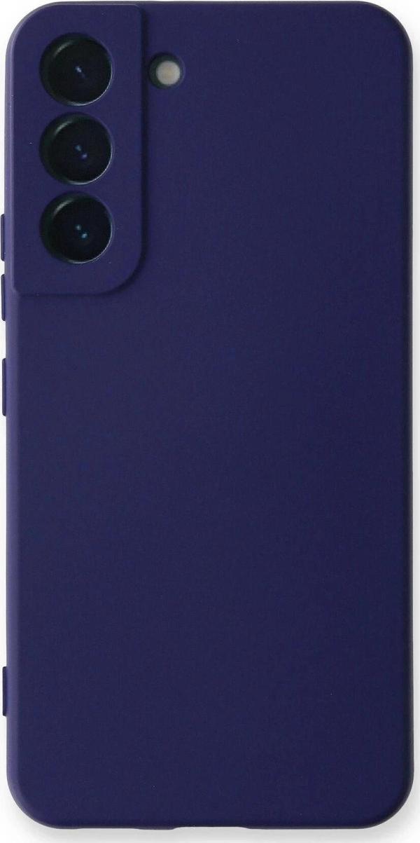Samsung Galaxy S22 Plus Kılıf Nano içi Kadife Silikon - Mor - Image 1
