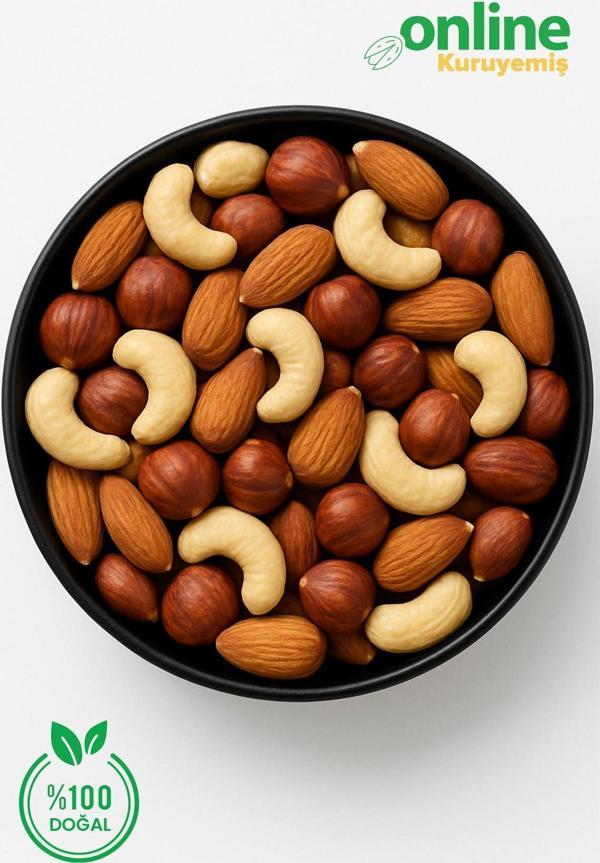 Online Kuruyemiş Çiğ Lüx Karışık Kuruyemiş 500 gr - Image 1