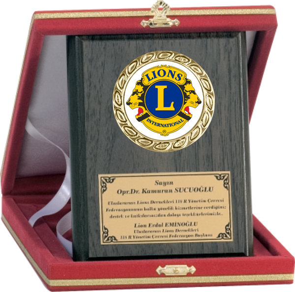 ODAK KUPA - Ahşap Plaketler - PL-001 B - 12x16 cm - Image 1
