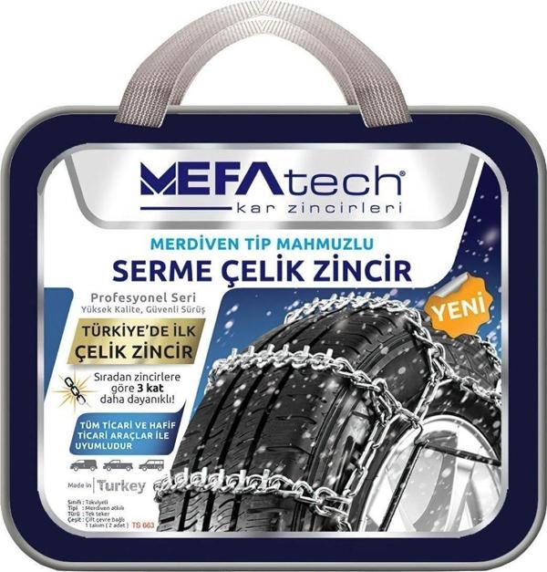 Kar Zinciri 255/60/r18 Merdiven Tipi Mahmuzlu Serme Suv Minibüs - Image 1